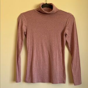 Dip Dusty Pink Turtleneck Top Size XS